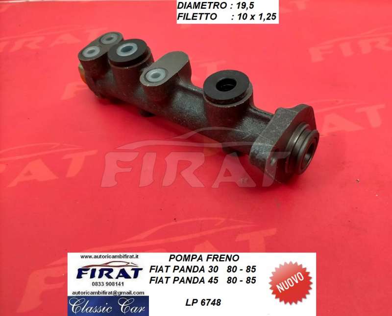 POMPA FRENO FIAT PANDA 30 - 45 LP6748